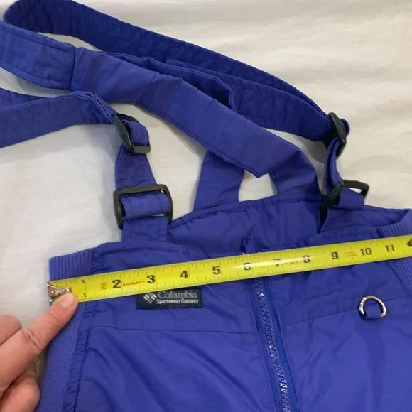 🍁COLUMBIAWOMENS SNOW SKI NYLON OVERALLS PANTS SIZE S. 🍁
